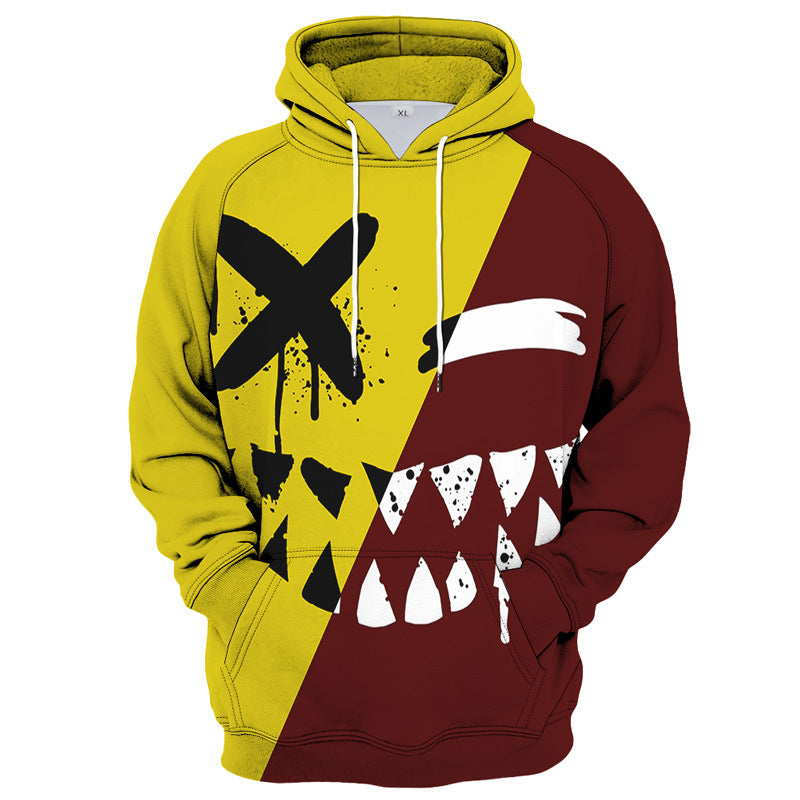 3D Digital Printing Casual Sports Hoodie Sweater Designs By CRF