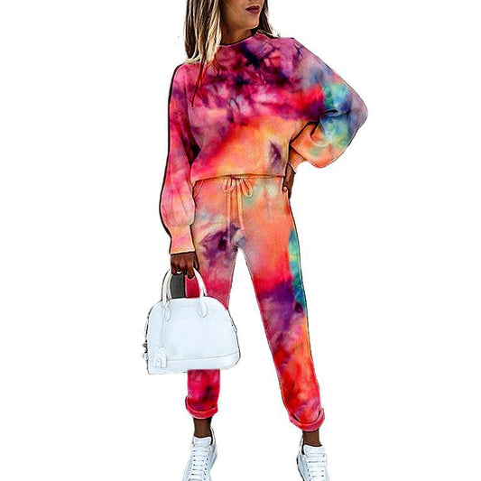 Trouser Suits Sportwear Outfit Pant Sweatshirt Tracksuit Two Piece Set Women Female Sports Suit Hoodie Jogging - Designs By CRF