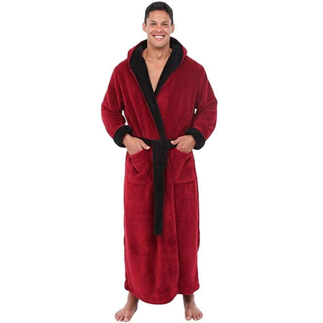 Men's Pajamas Winter Solid Color Home Wear - Designs By CRF