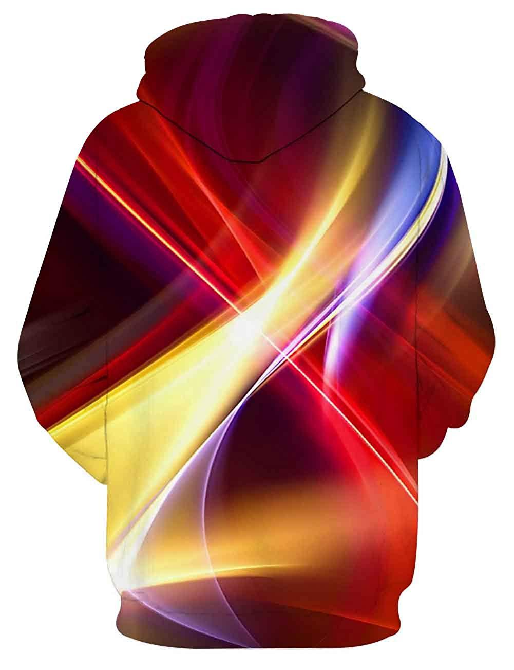 3D Space Print Sports Casual Hooded Pullover Sweater Designs By CRF