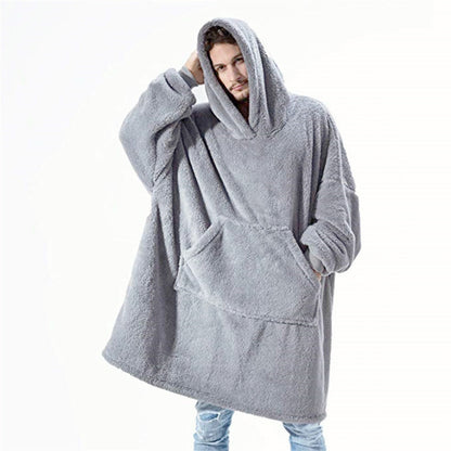 Oversized Double-Sided Fleece Hoodie - Designs By CRF