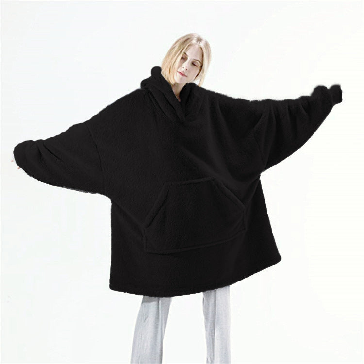 Oversized Double-Sided Fleece Hoodie - Designs By CRF