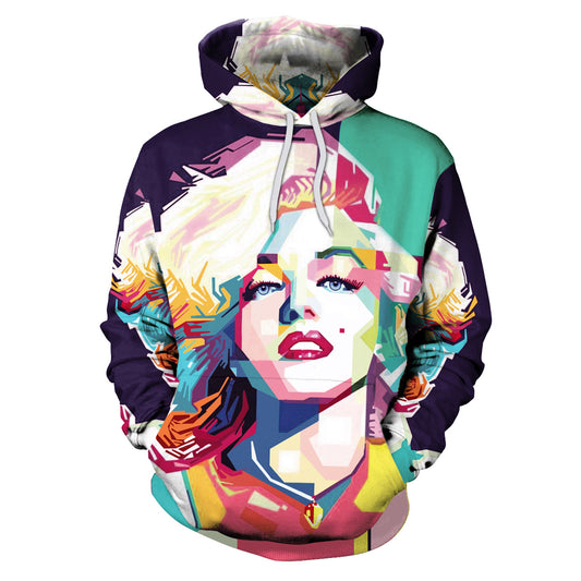 Beauty Watercolor Digital Print Hoodie Designs By CRF