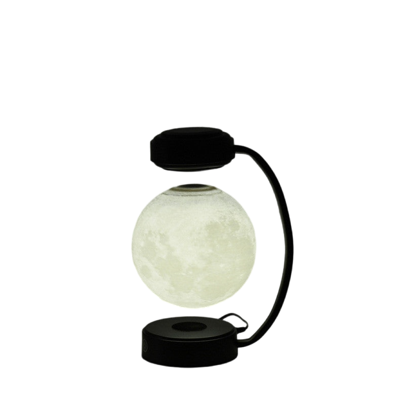 3D LED Moon Night Light Wireless Magnetic Levitating Rotating Floating Ball Lamp - Designs By CRF