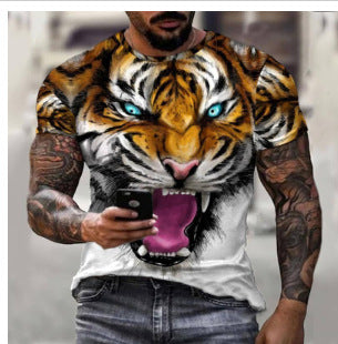 3D Digital Printing Short-sleeved T-shirt - Various Designs - Designs By CRF