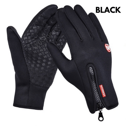 Winter Gloves Touch Screen Riding Motorcycle Sliding Waterproof Sports Gloves With Fleece - Designs By CRF