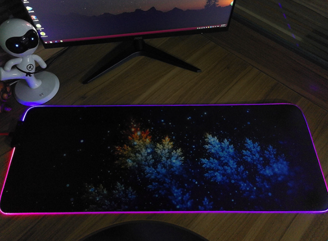 Personalised RGB LED Mouse Pad