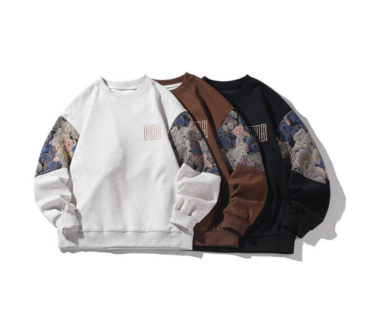 Men's Round Neck Sweater Pullover Jacket - Designs By CRF