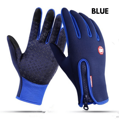 Winter Gloves Touch Screen Riding Motorcycle Sliding Waterproof Sports Gloves With Fleece - Designs By CRF