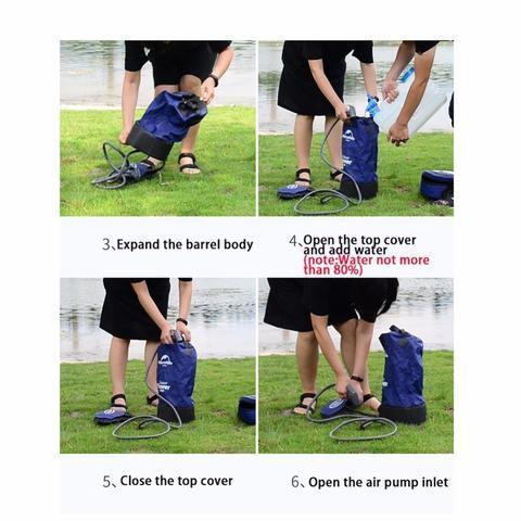 Outdoor Shower Bag Camping Folding Shower Designs By CRF