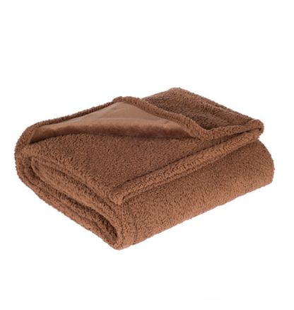 Flannel Shu Cotton Sherpa Thickened Pet Blanket - Designs By CRF