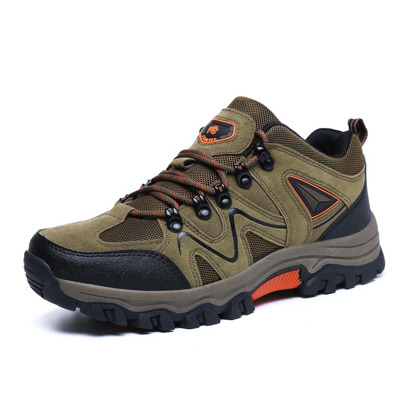 Outdoor Hiking Waterproof Non-slip Low-cut Hiking Shoes Designs By CRF