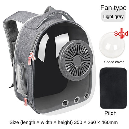 Portable Space Capsule Pet Backpack