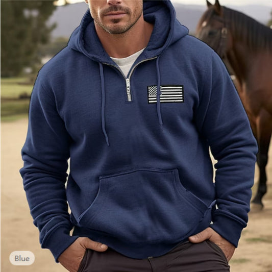 Sweater Men's Autumn New Casual Fashion Fashion Brand Hooded Trend Designs By CRF