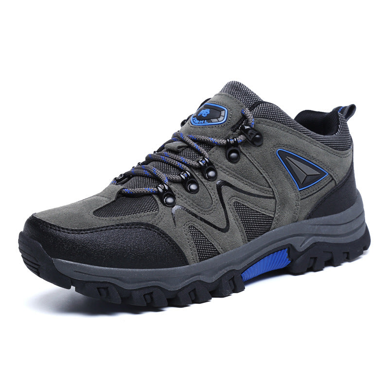 Outdoor Hiking Waterproof Non-slip Low-cut Hiking Shoes Designs By CRF