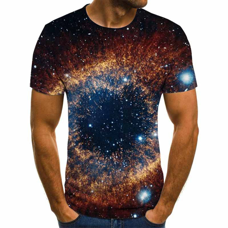 3D Digital Printing Short Sleeve Men's T-shirt Casual Round Neck Top T-shirt Designs By CRF