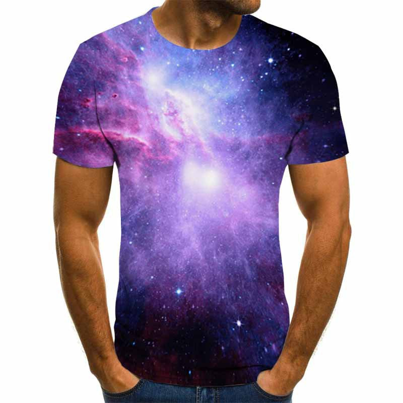 3D Digital Printing Short Sleeve Men's T-shirt Casual Round Neck Top T-shirt Designs By CRF