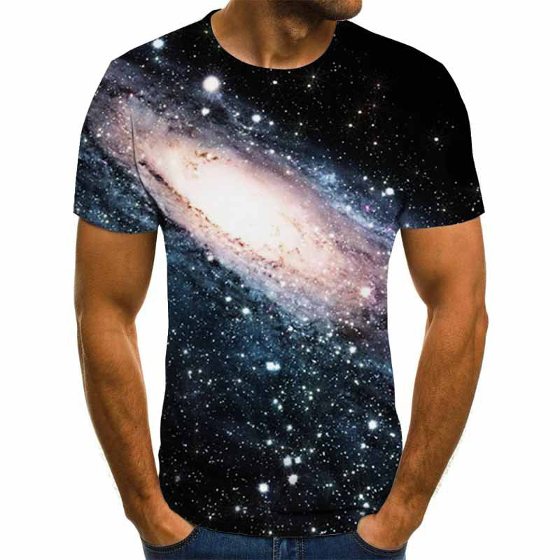 3D Digital Printing Short Sleeve Men's T-shirt Casual Round Neck Top T-shirt Designs By CRF