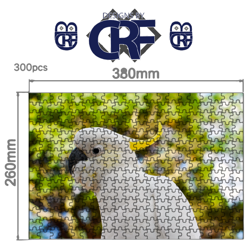 Curious Cockatoo Wooden Jigsaw Puzzle