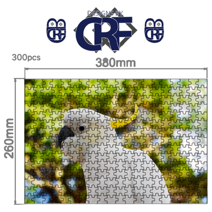 Curious Cockatoo Wooden Jigsaw Puzzle