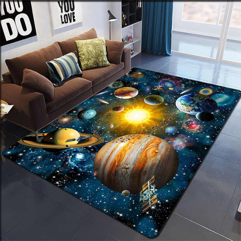 3D Planet Gorgeous Universe Living Room Carpet - Designs By CRF