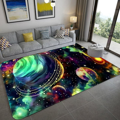 3D Planet Gorgeous Universe Living Room Carpet - Designs By CRF