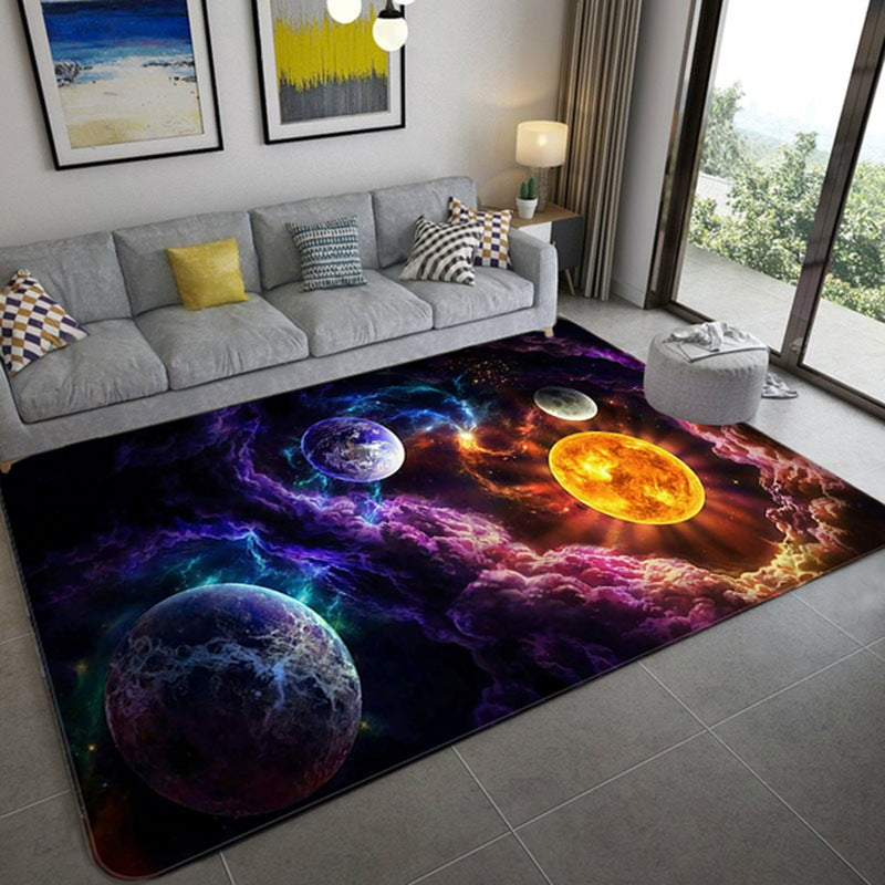 3D Planet Gorgeous Universe Living Room Carpet - Designs By CRF