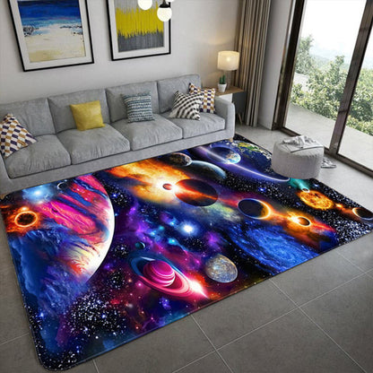 3D Planet Gorgeous Universe Living Room Carpet - Designs By CRF