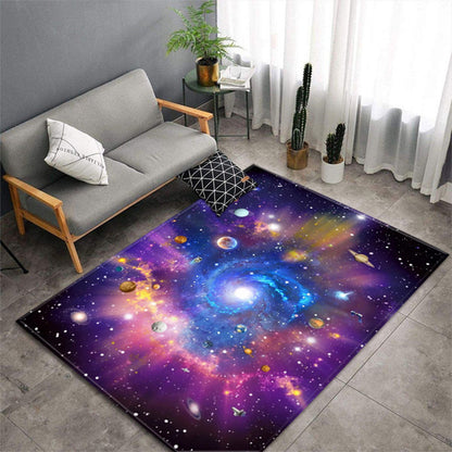 3D Planet Gorgeous Universe Living Room Carpet - Designs By CRF