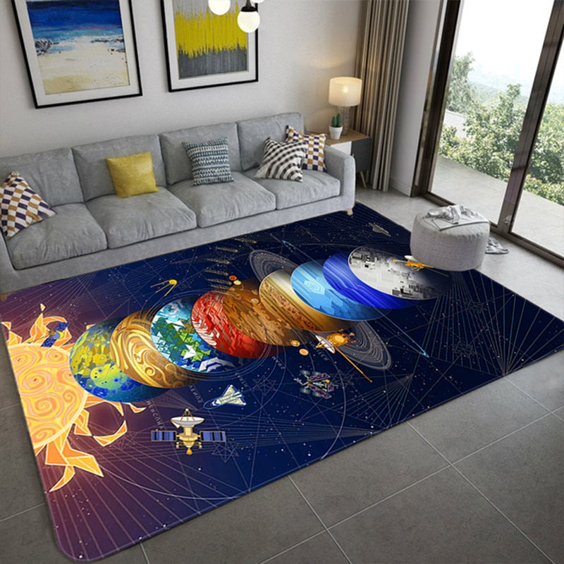 3D Planet Gorgeous Universe Living Room Carpet - Designs By CRF