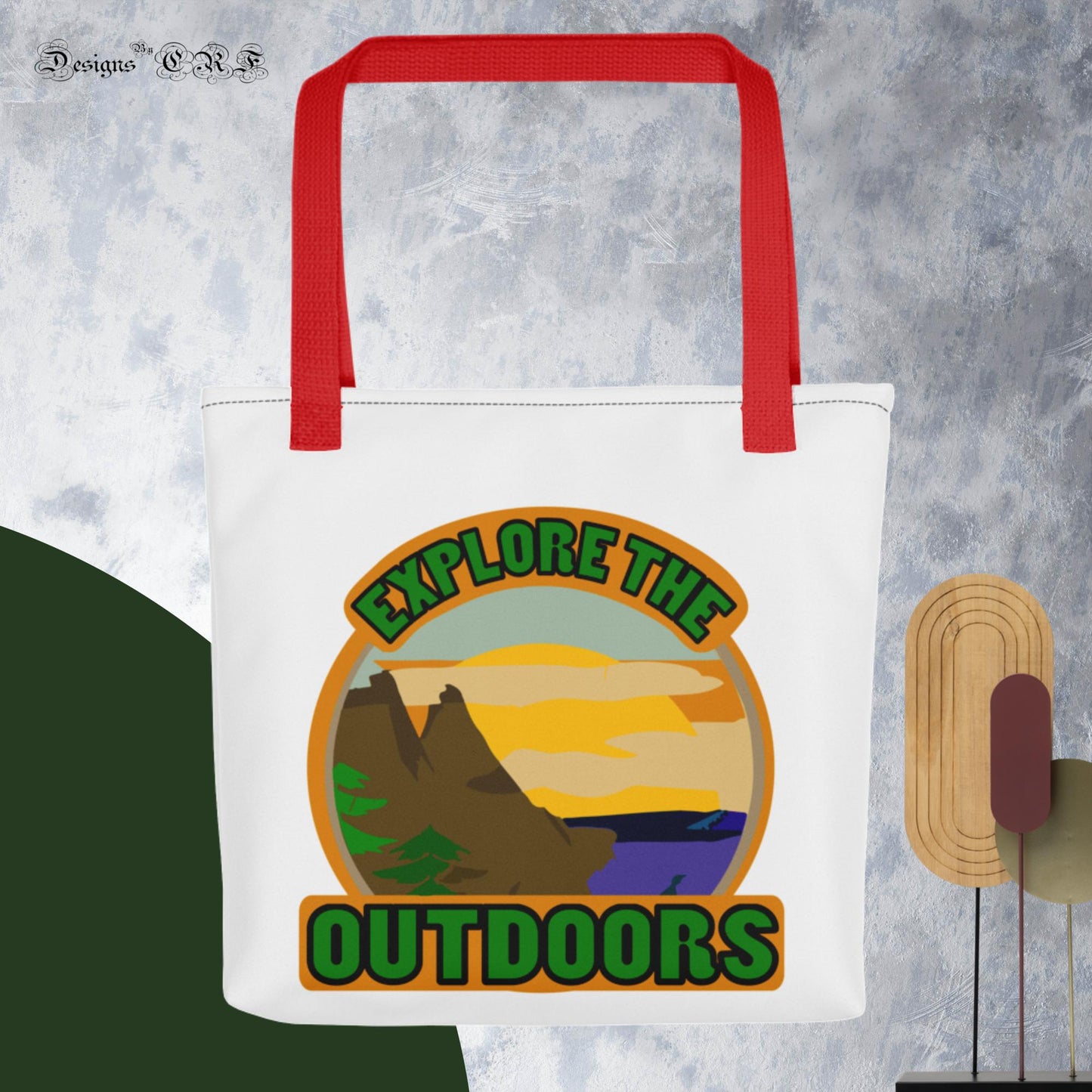 "Explore The Outdoors" Tote bag - Designs By CRF