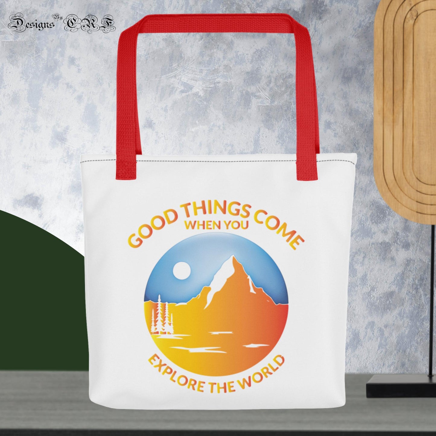 "Good Things Come" Tote bag - Designs By CRF