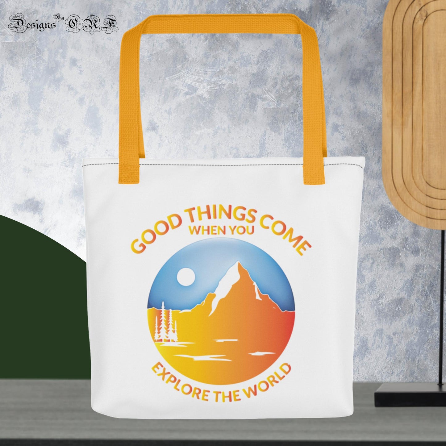 "Good Things Come" Tote bag - Designs By CRF