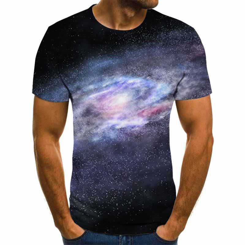 3D Digital Printing Short Sleeve Men's T-shirt Casual Round Neck Top T-shirt Designs By CRF