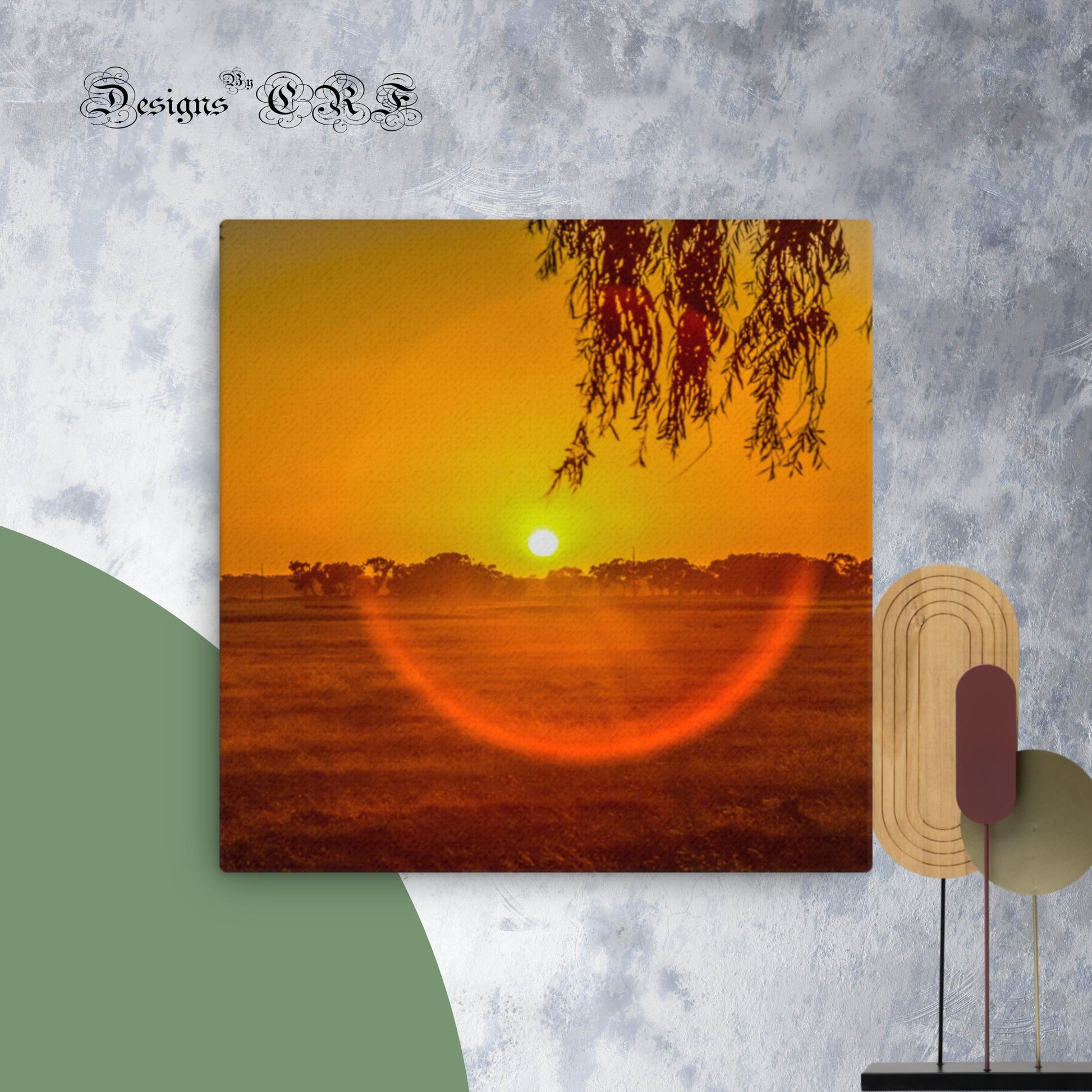 Australian Sunset Thin canvas - Designs By CRF