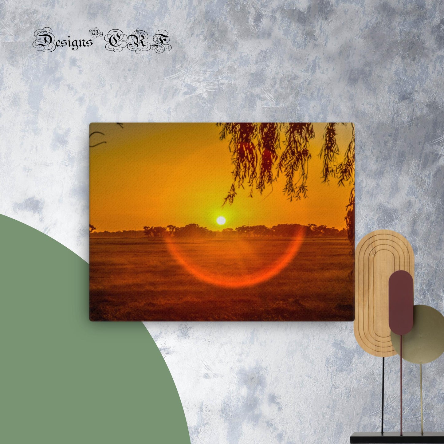 Australian Sunset Thin canvas - Designs By CRF