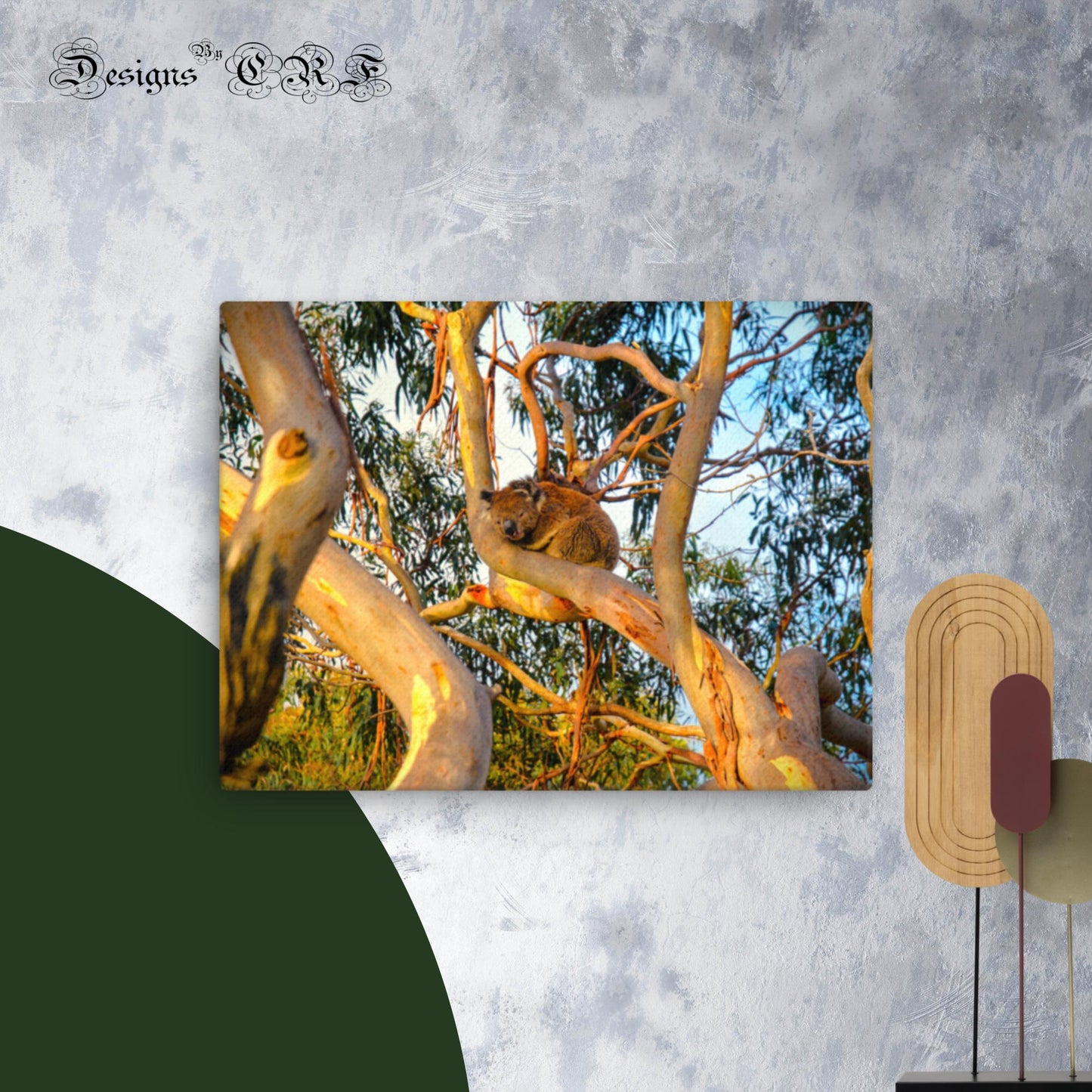 Australian Resting Kuala Bear Thin canvas - Designs By CRF