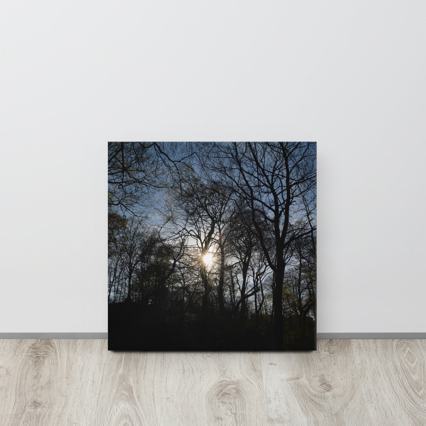 The Sun Through a Forest - Thin canvas - Designs By CRF