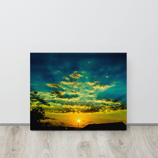 Heavenly Sunset Thin canvas - Designs By CRF