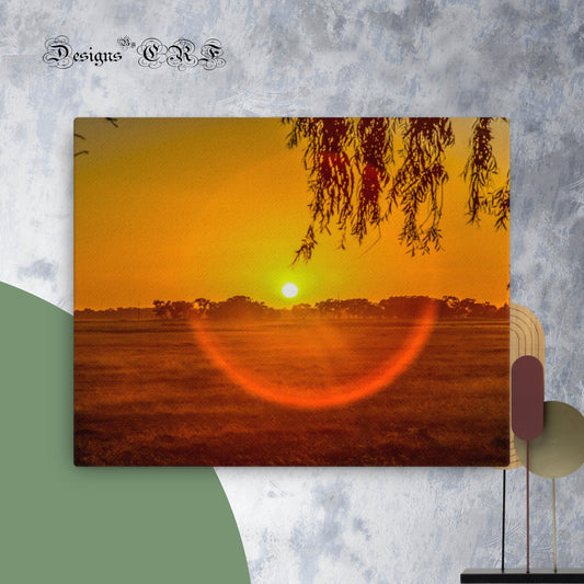 Australian Sunset Thin canvas - Designs By CRF