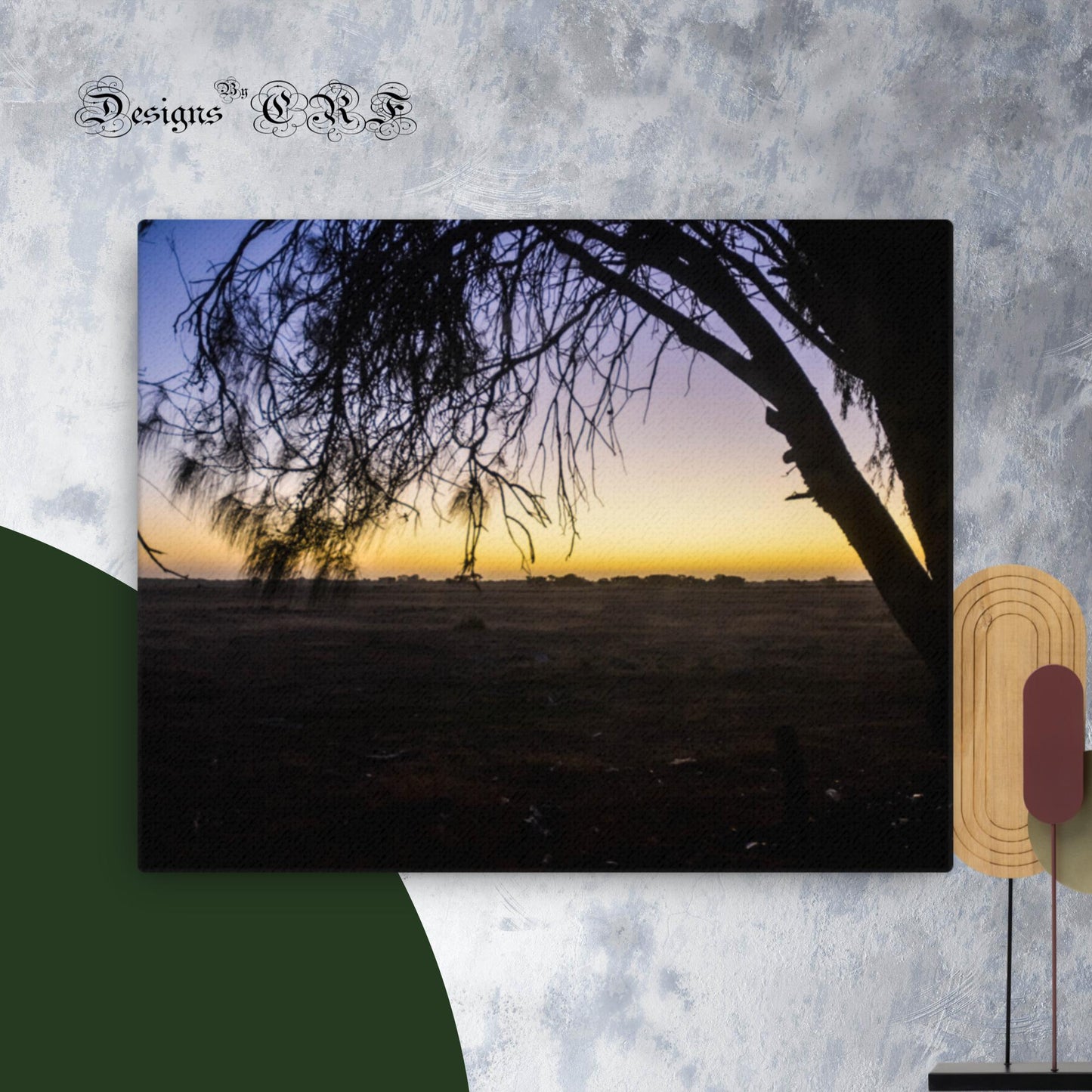 Australian Dawn Thin canvas - Designs By CRF