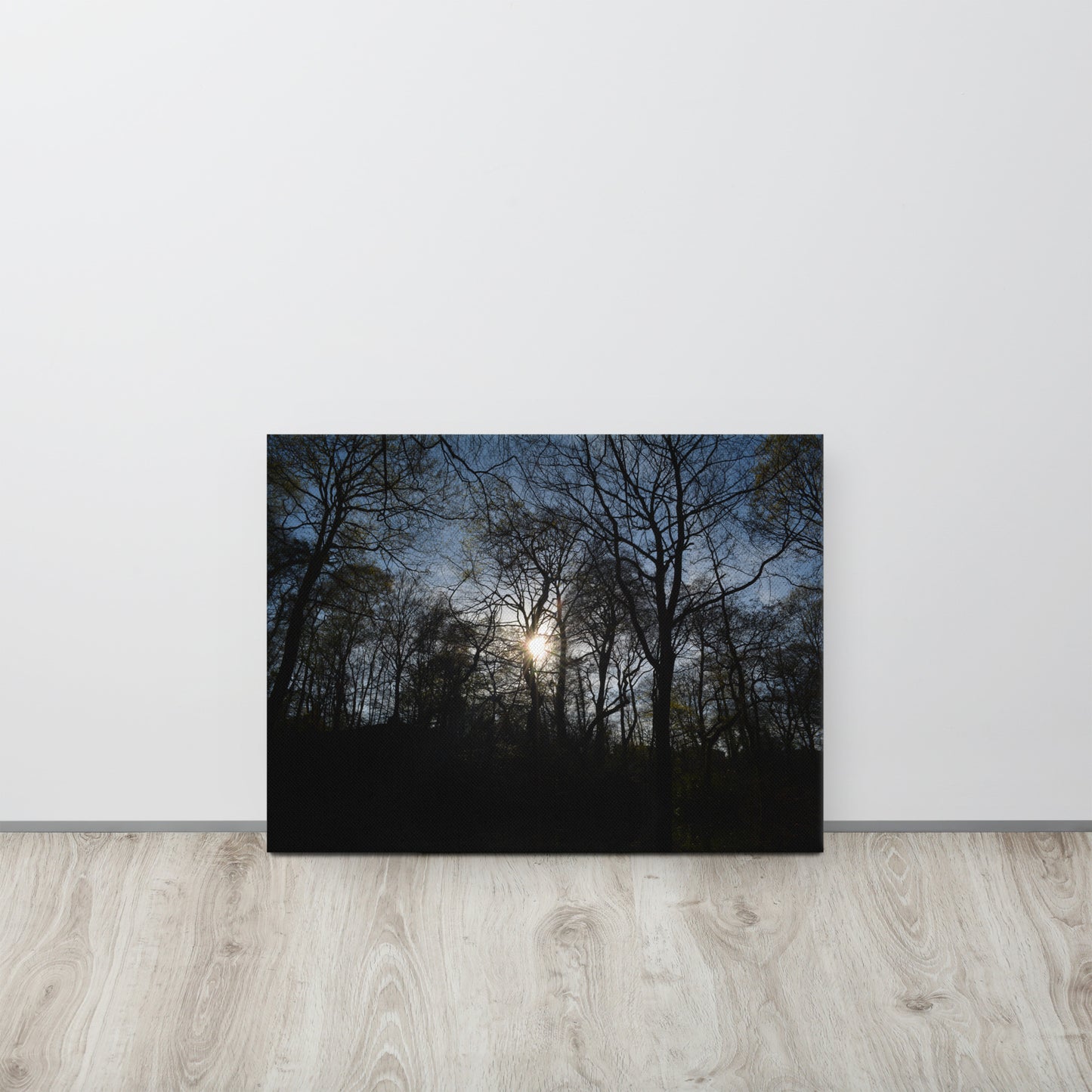 The Sun Through a Forest - Thin canvas - Designs By CRF