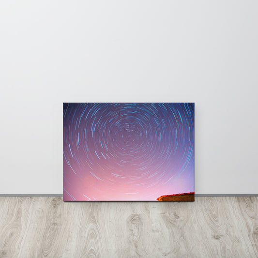 Polaris Star Trail Thin canvas - Designs By CRF