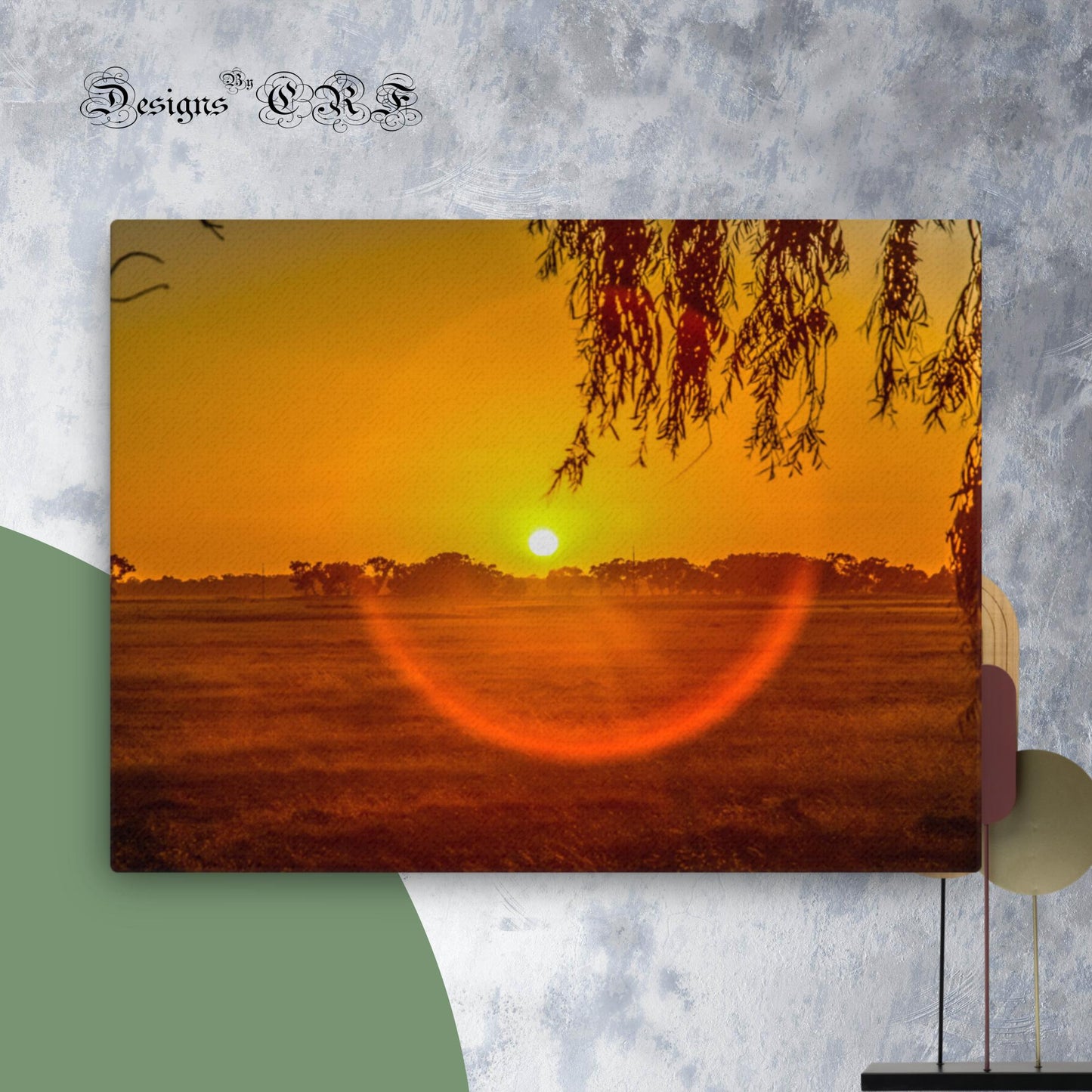 Australian Sunset Thin canvas - Designs By CRF