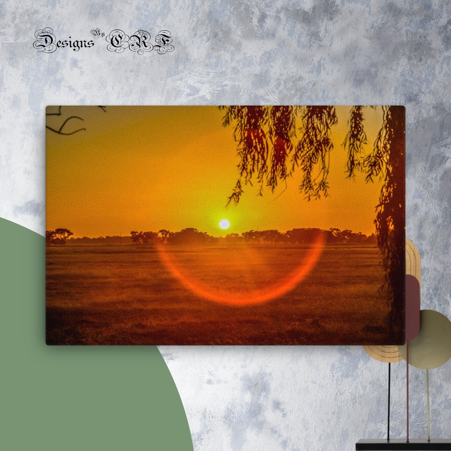 Australian Sunset Thin canvas - Designs By CRF