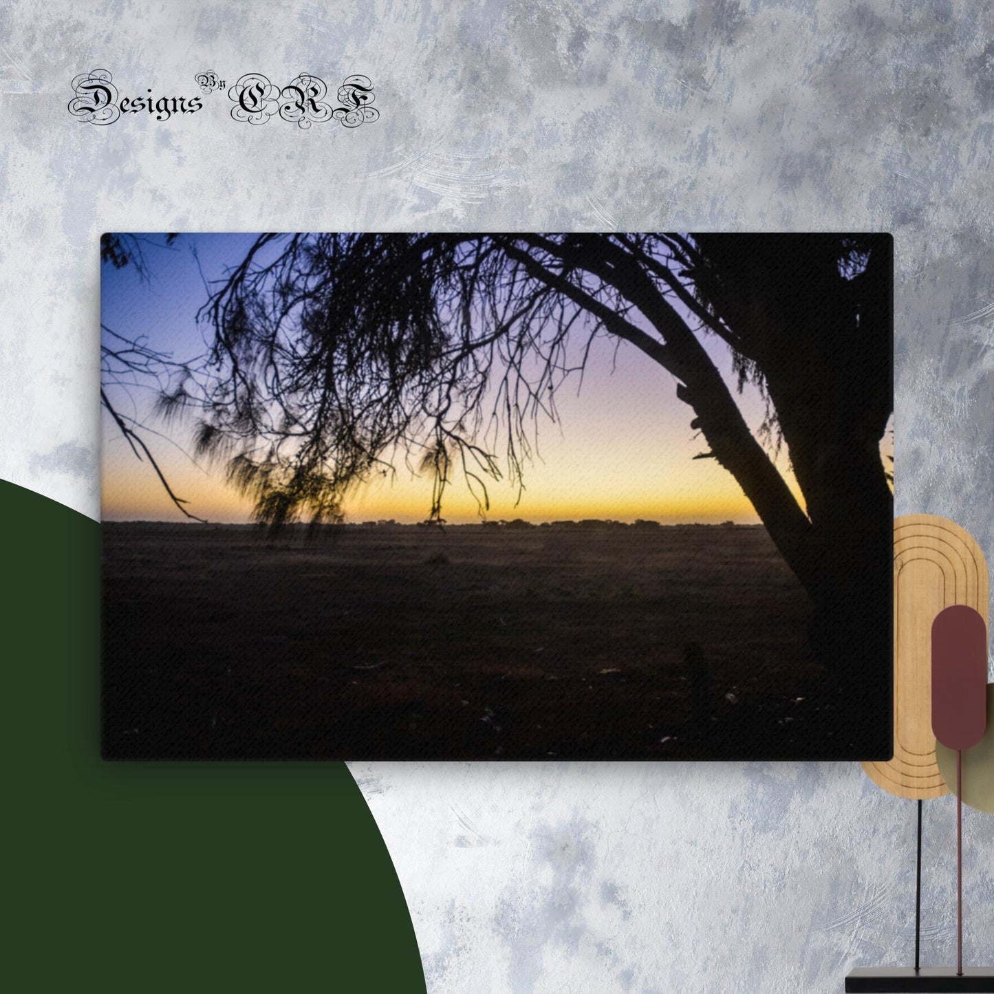 Australian Dawn Thin canvas - Designs By CRF