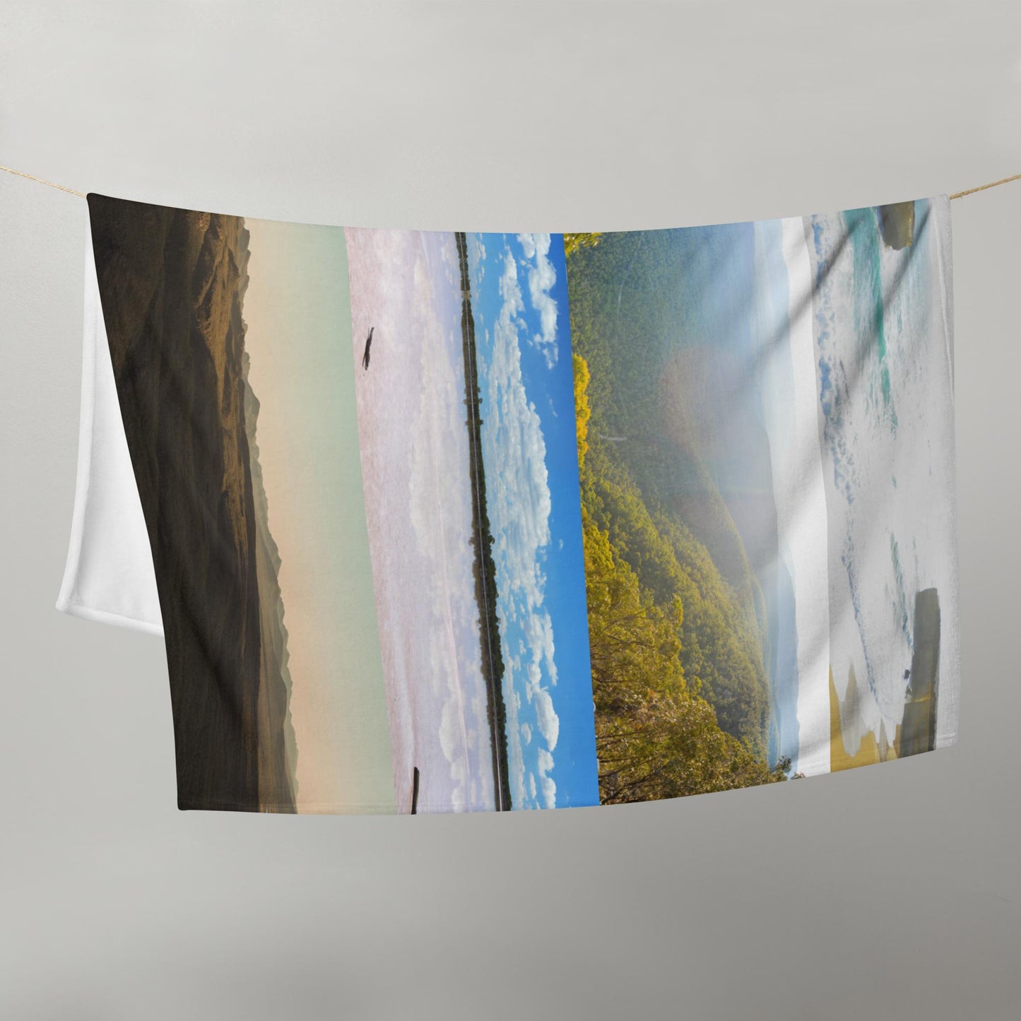 Australian Four Scene Throw Blanket - Designs By CRF