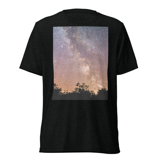 Milky Way Galaxy Short sleeve t-shirt - Designs By CRF