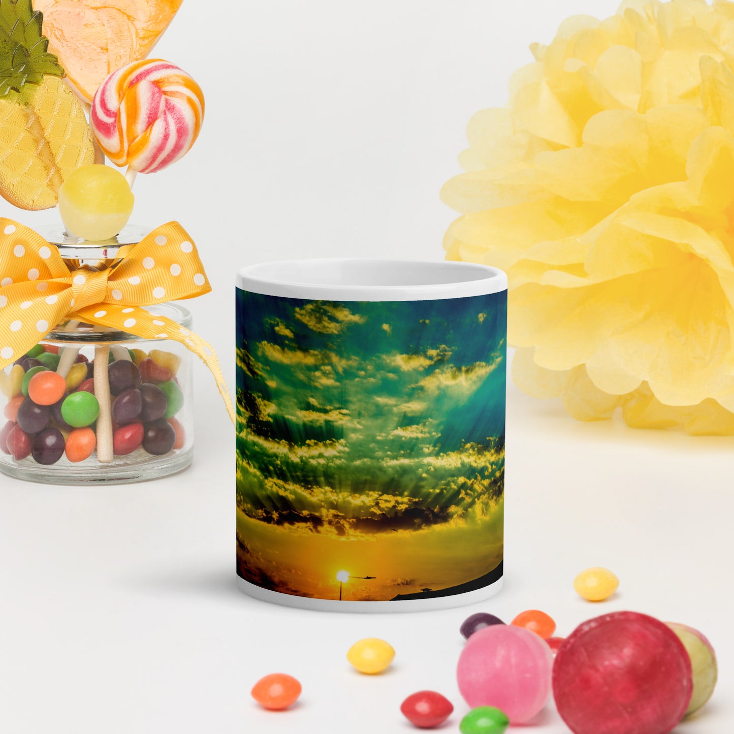 Heavenly Sunset Glossy Mug - Designs By CRF