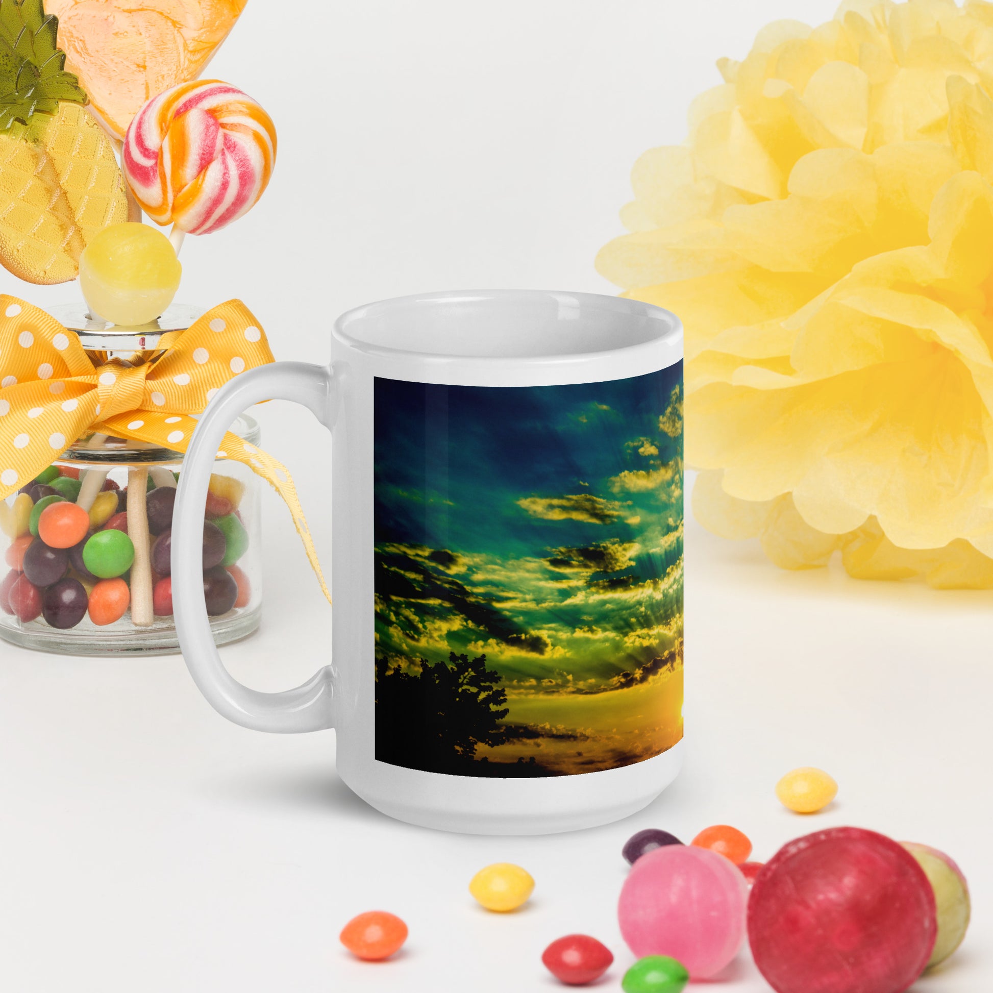 Heavenly Sunset Glossy Mug - Designs By CRF